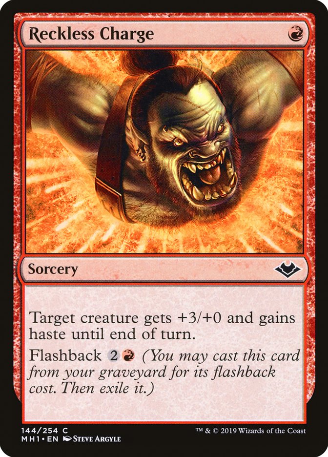 Reckless Charge [Modern Horizons] | Webway Games
