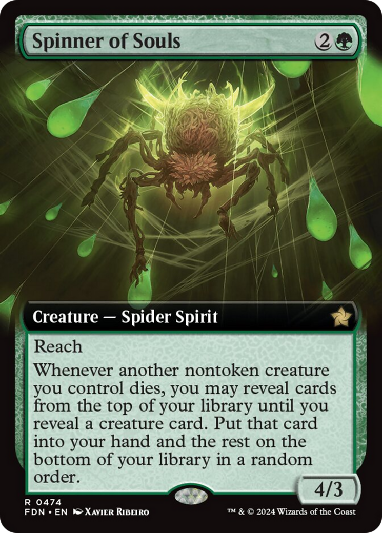 Spinner of Souls (Extended Art) [Foundations] | Webway Games