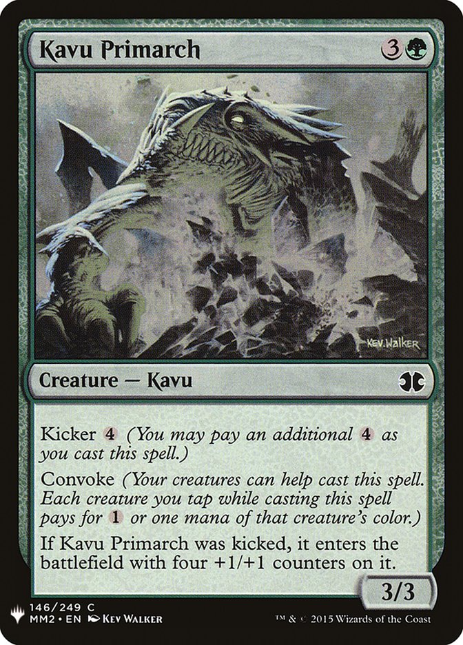 Kavu Primarch [Mystery Booster] | Webway Games