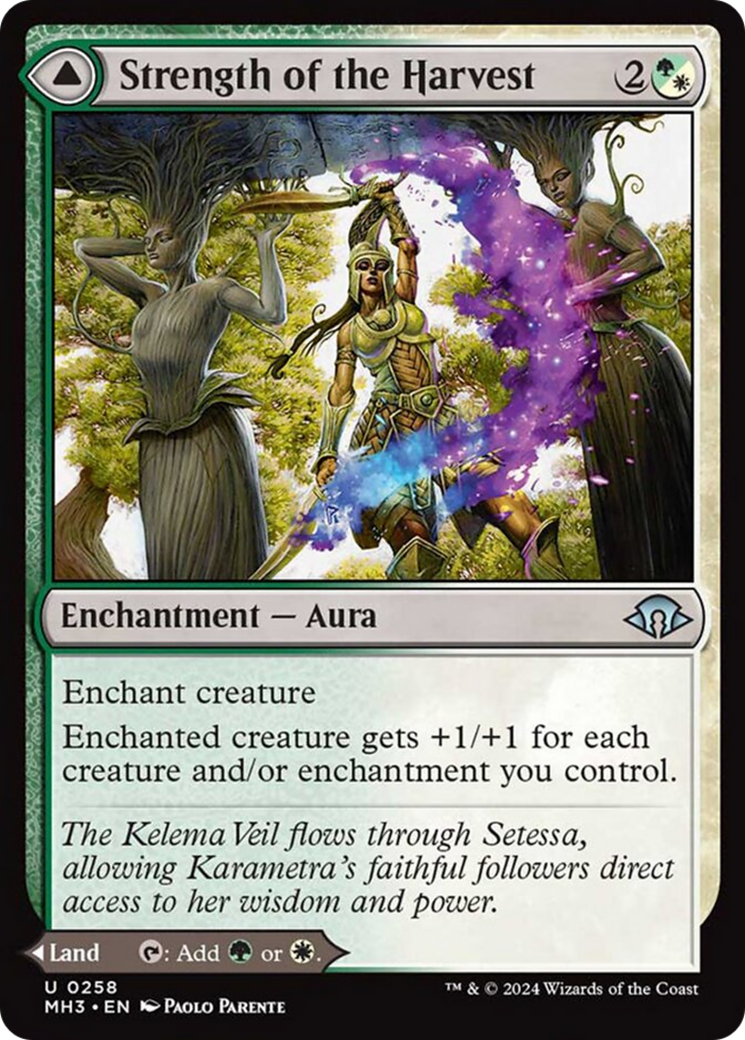 Strength of the Harvest // Haven of the Harvest [Modern Horizons 3] | Webway Games