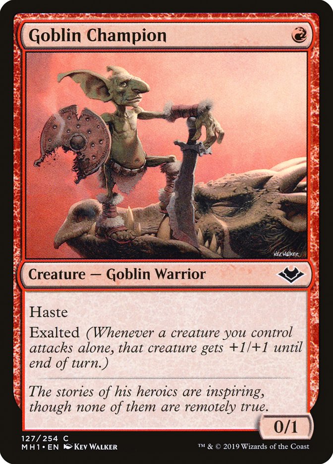 Goblin Champion [Modern Horizons] | Webway Games