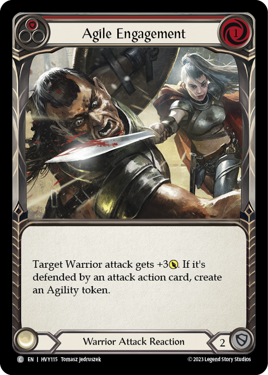 Agile Engagement (Red) [HVY115] (Heavy Hitters) | Webway Games