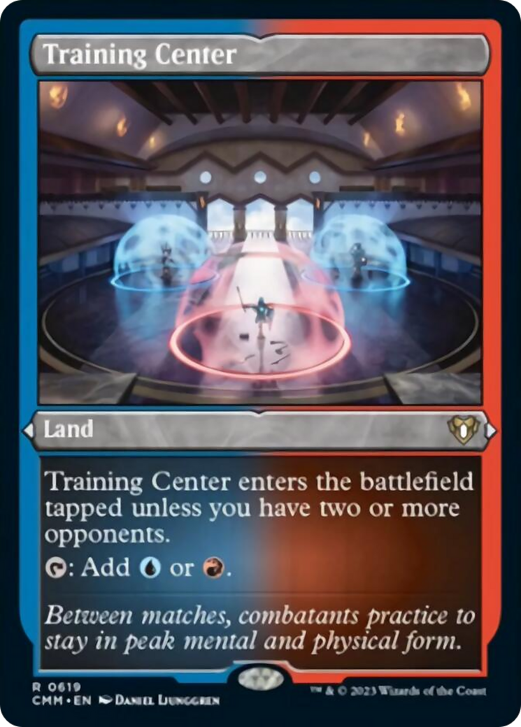 Training Center (Foil Etched) [Commander Masters] | Webway Games