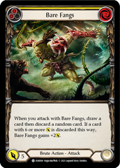 Bare Fangs (Yellow) [EVR009] (Everfest)  1st Edition Normal | Webway Games