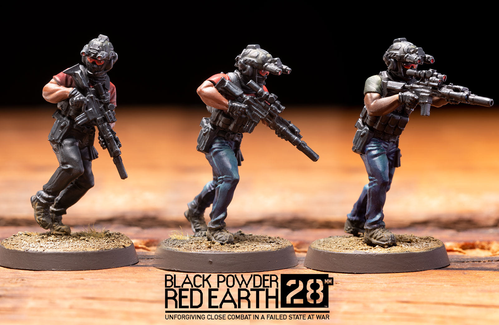 Black Powder Red Earth 28MM Phase Line Harbor Crisis Troop Scorch close Combat Kill Team | Webway Games