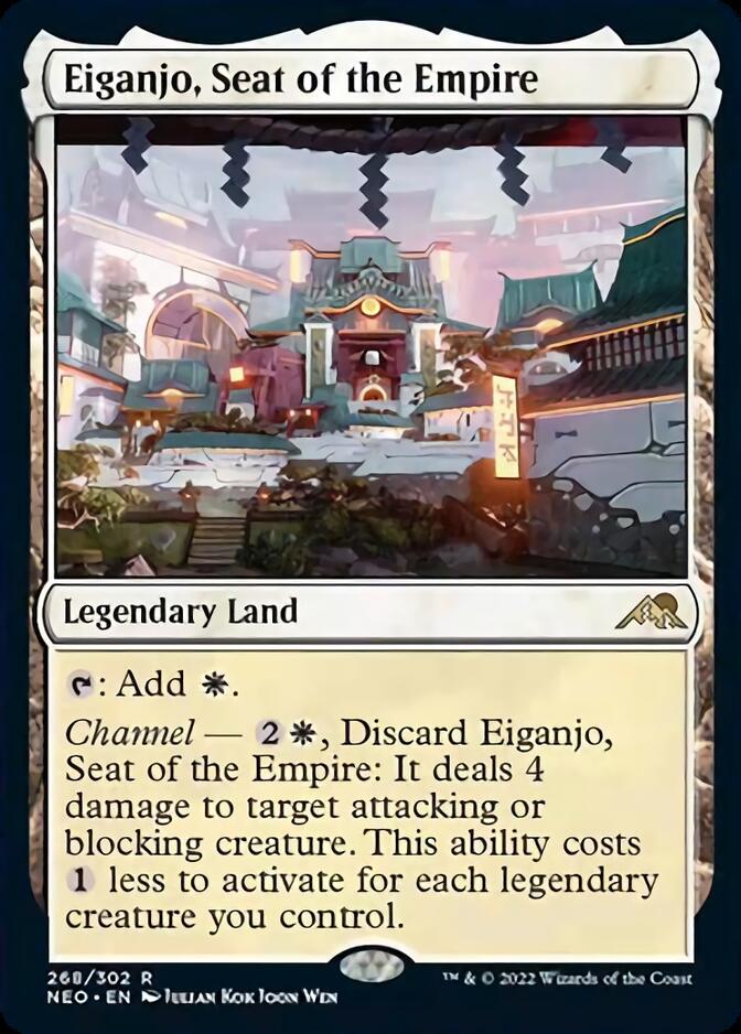 Eiganjo, Seat of the Empire [Kamigawa: Neon Dynasty] | Webway Games