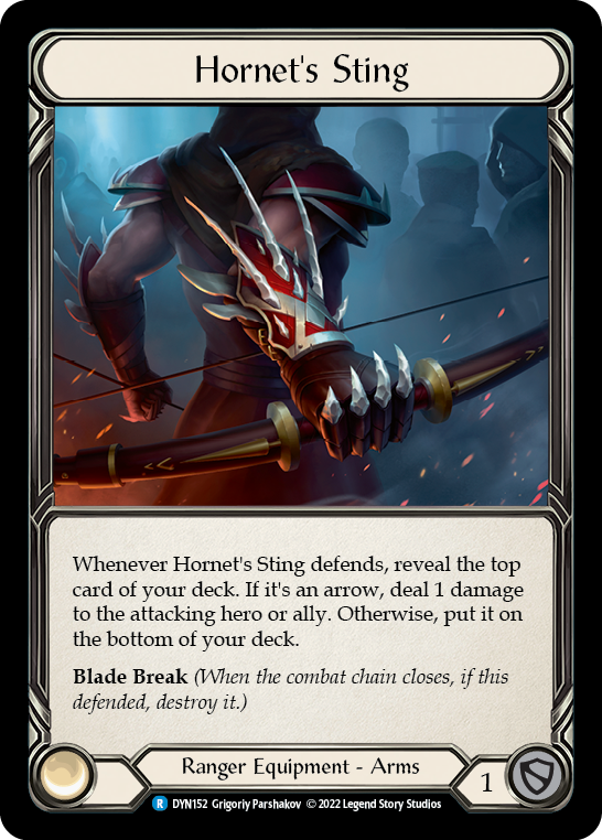 Hornet's Sting [DYN152] (Dynasty)  Rainbow Foil | Webway Games