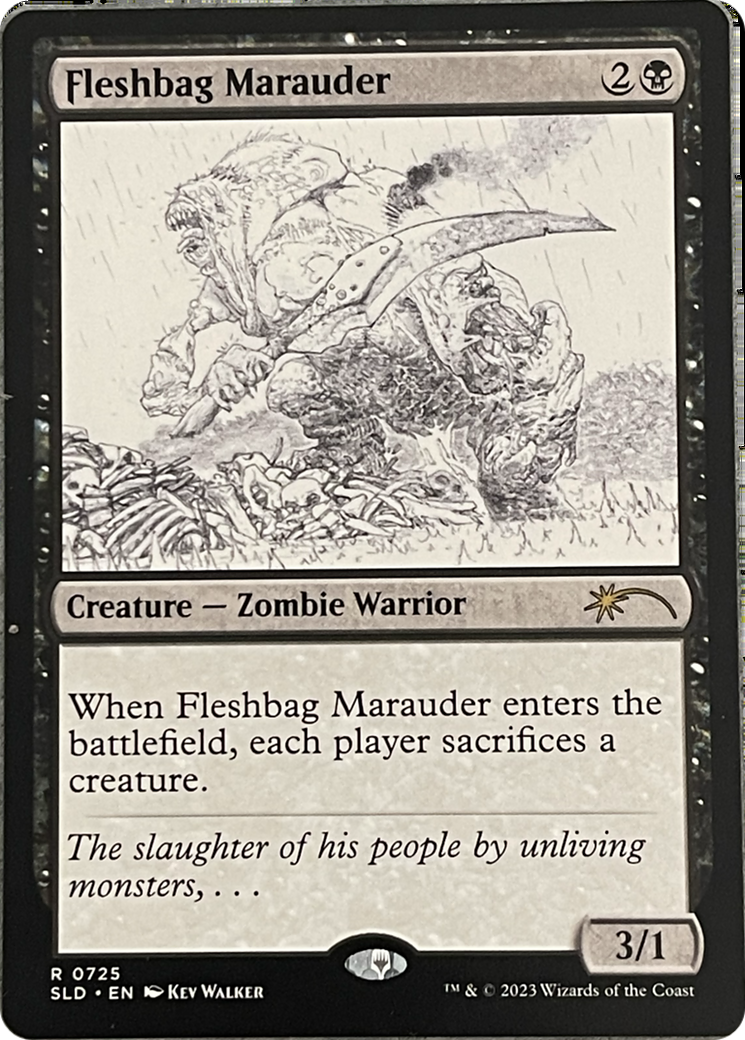 Fleshbag Marauder (Sketch Showcase) [Secret Lair Drop Series] | Webway Games