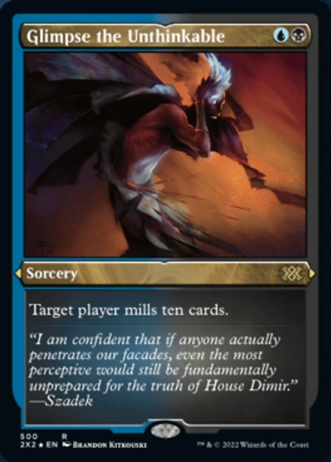 Glimpse the Unthinkable (Foil Etched) [Double Masters 2022] | Webway Games