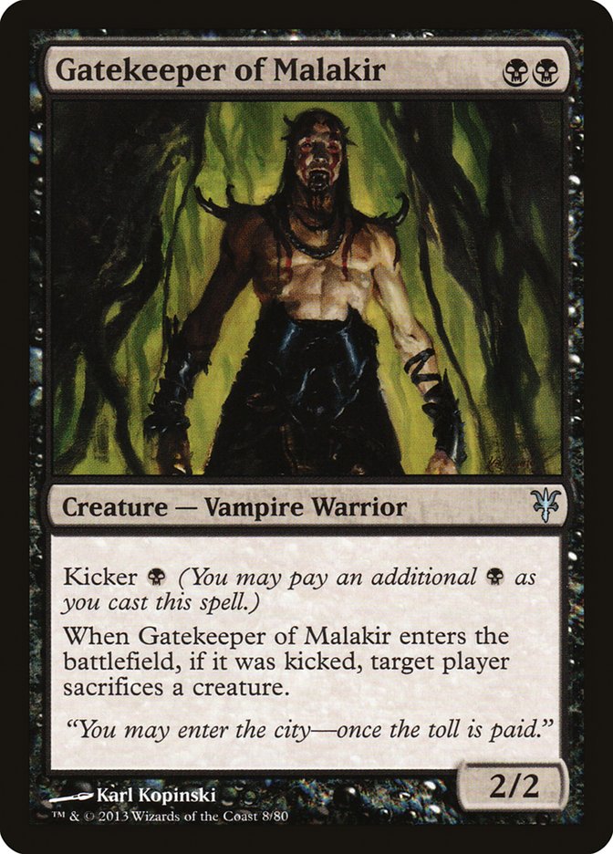 Gatekeeper of Malakir [Duel Decks: Sorin vs. Tibalt] | Webway Games
