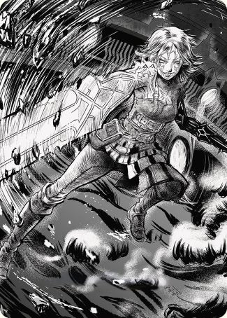 Nahiri, the Unforgiving 2 Art Card [Phyrexia: All Will Be One Art Series] | Webway Games