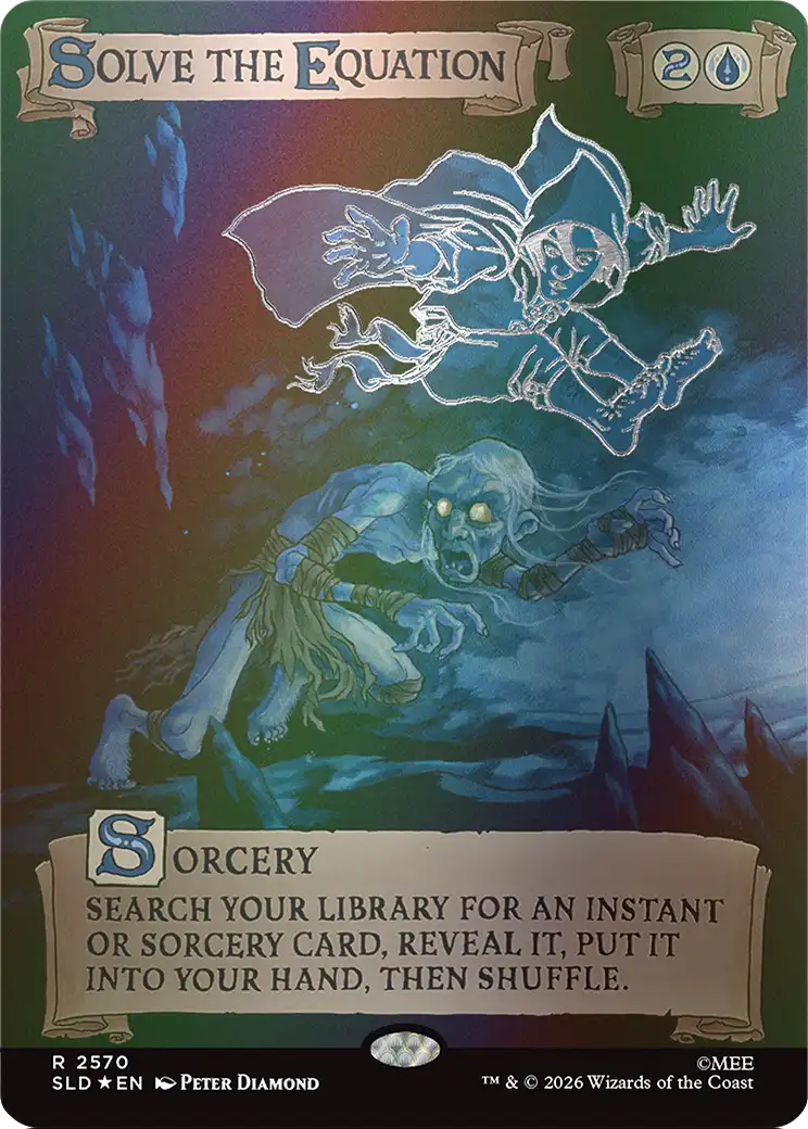 Solve the Equation (2570) (Out Of Sight Foil) [Secret Lair Drop Series] | Webway Games