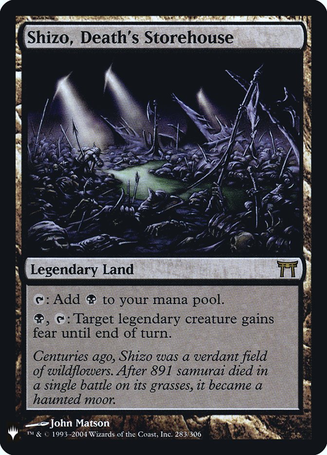 Shizo, Death's Storehouse [Mystery Booster] | Webway Games