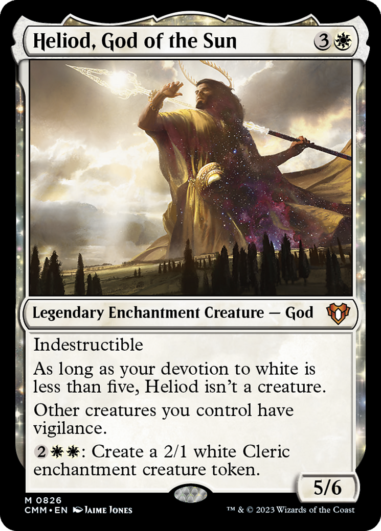 Heliod, God of the Sun [Commander Masters] | Webway Games