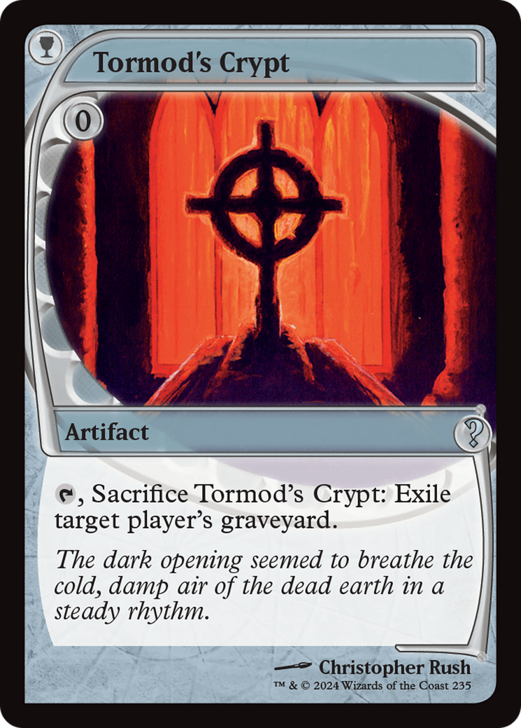 Tormod's Crypt (Future Sight) [Mystery Booster 2] | Webway Games
