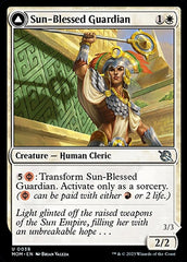 Sun-Blessed Guardian // Furnace-Blessed Conqueror [March of the Machine] | Webway Games