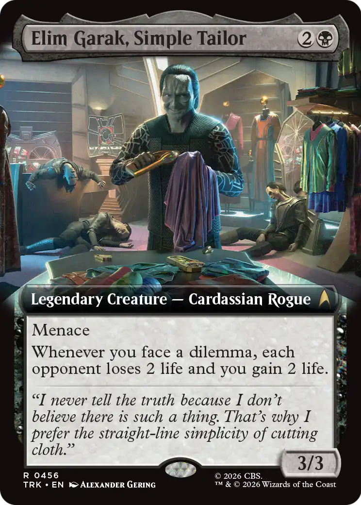 Elim Garak, Simple Tailor (Extended Art) [Star Trek] | Webway Games