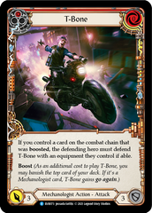 T-Bone (Red) [EVR073] (Everfest)  1st Edition Rainbow Foil | Webway Games