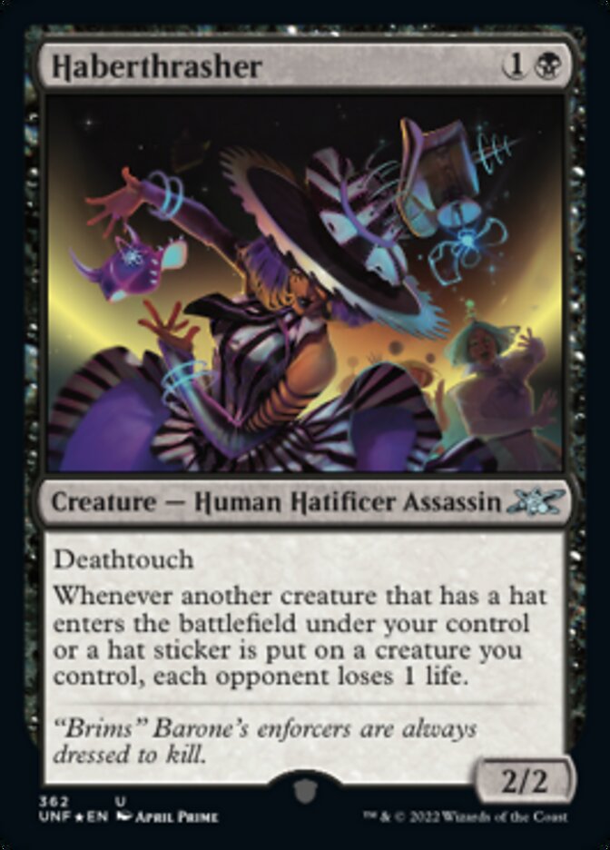 Haberthrasher (Galaxy Foil) [Unfinity] | Webway Games