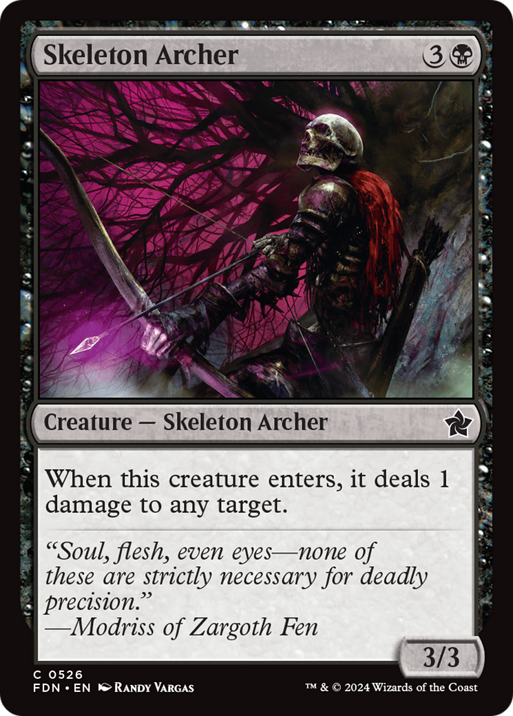 Skeleton Archer [Foundations] | Webway Games