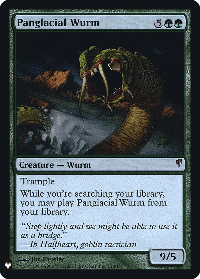 Panglacial Wurm [Mystery Booster] | Webway Games