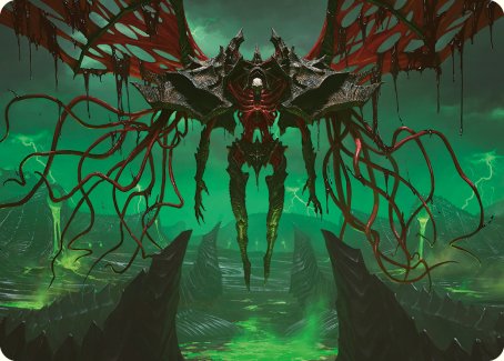Archfiend of the Dross Art Card [Phyrexia: All Will Be One Art Series] | Webway Games