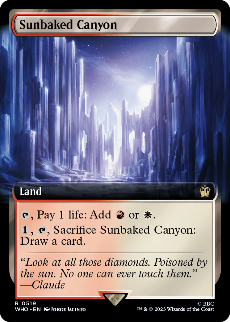 Sunbaked Canyon (Extended Art) [Doctor Who] | Webway Games