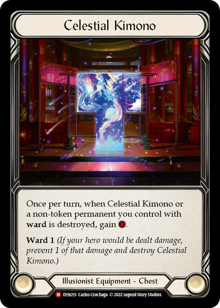 Celestial Kimono [DYN213] (Dynasty)  Rainbow Foil | Webway Games
