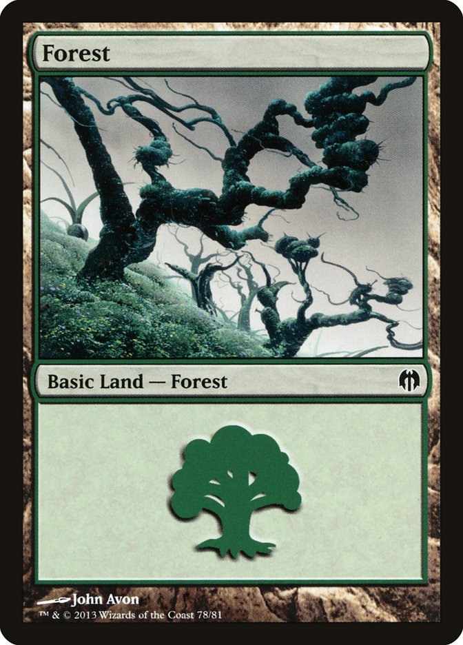 Forest (78) [Duel Decks: Heroes vs. Monsters] | Webway Games