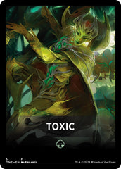 Toxic Theme Card [Phyrexia: All Will Be One Tokens] | Webway Games