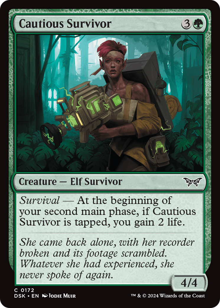 Cautious Survivor [Duskmourn: House of Horror] | Webway Games