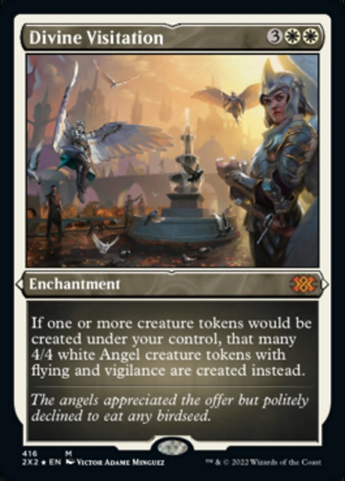 Divine Visitation (Foil Etched) [Double Masters 2022] | Webway Games