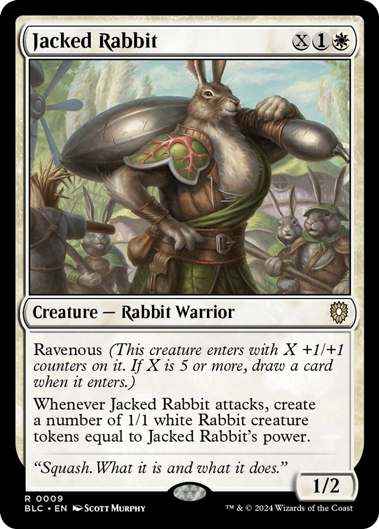 Jacked Rabbit [Bloomburrow Commander] | Webway Games