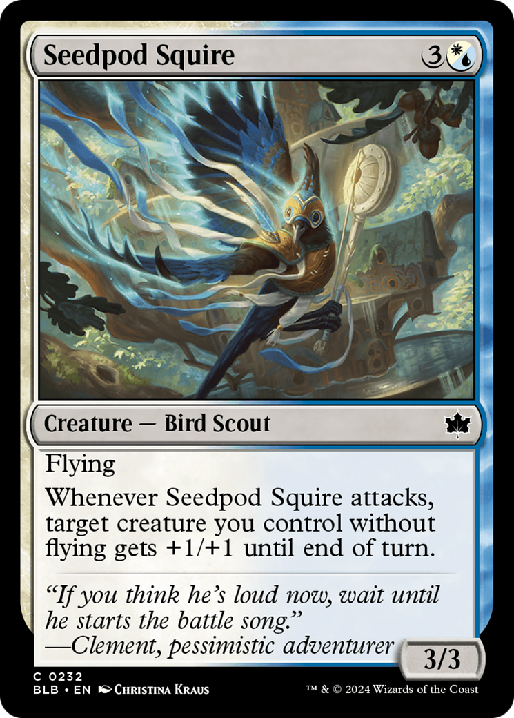 Seedpod Squire [Bloomburrow] | Webway Games