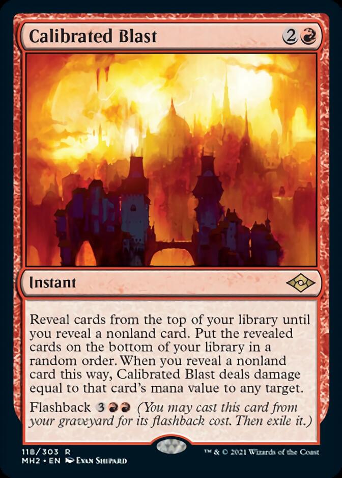 Calibrated Blast [Modern Horizons 2] | Webway Games