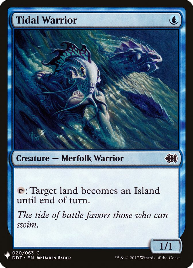 Tidal Warrior [Mystery Booster] | Webway Games