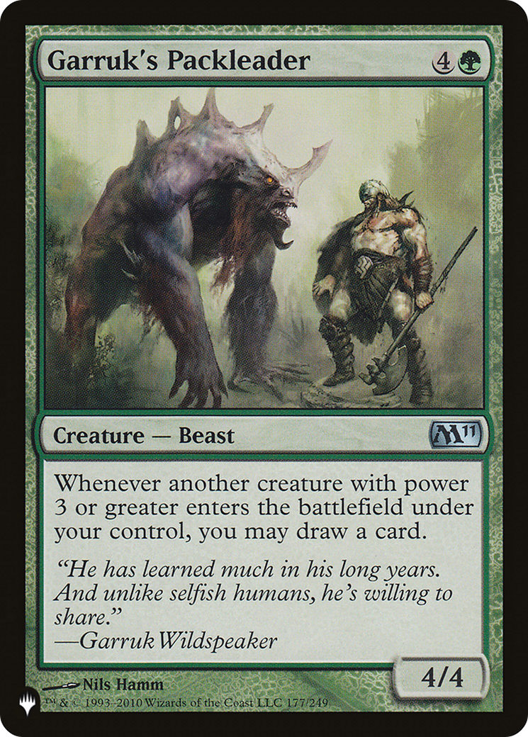 Garruk's Packleader [The List] | Webway Games