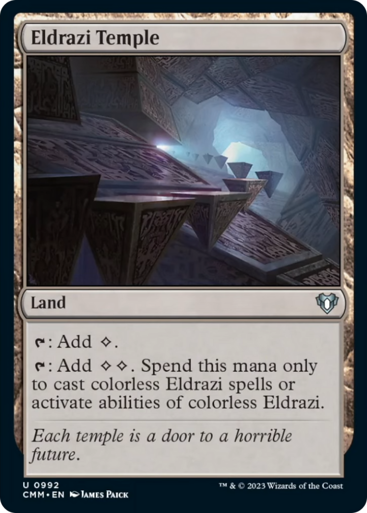 Eldrazi Temple [Commander Masters] | Webway Games