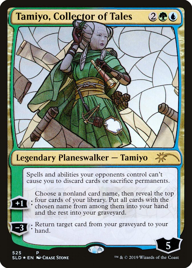 Tamiyo, Collector of Tales (Stained Glass) [Secret Lair Drop Promos] | Webway Games