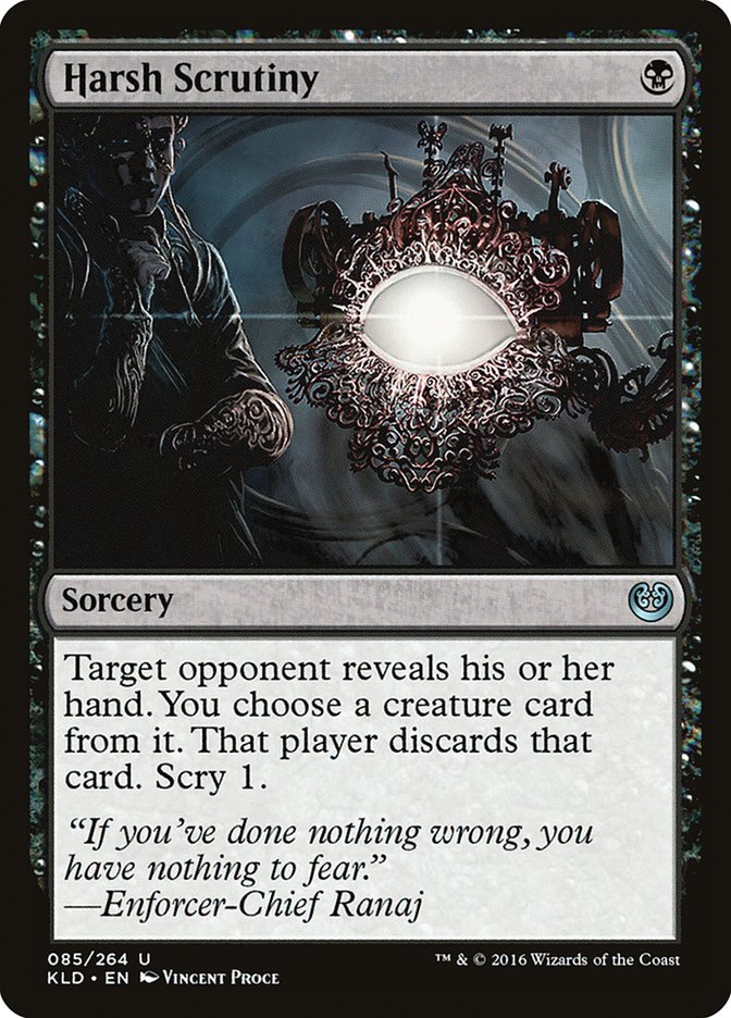 Harsh Scrutiny [Kaladesh] | Webway Games