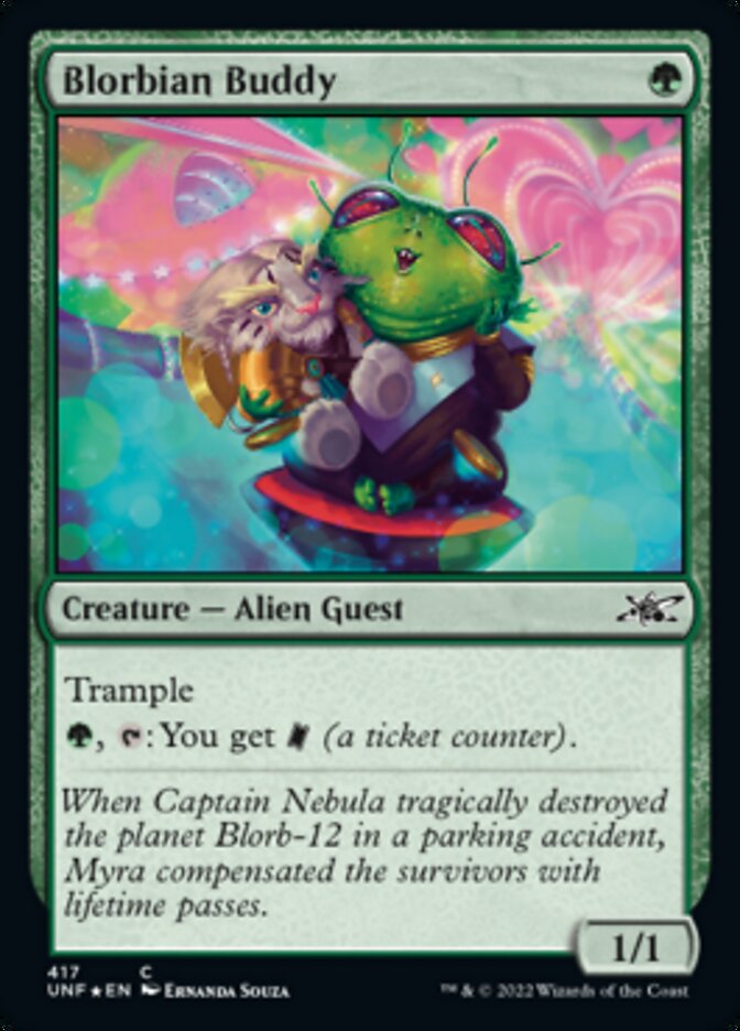 Blorbian Buddy (Galaxy Foil) [Unfinity] | Webway Games