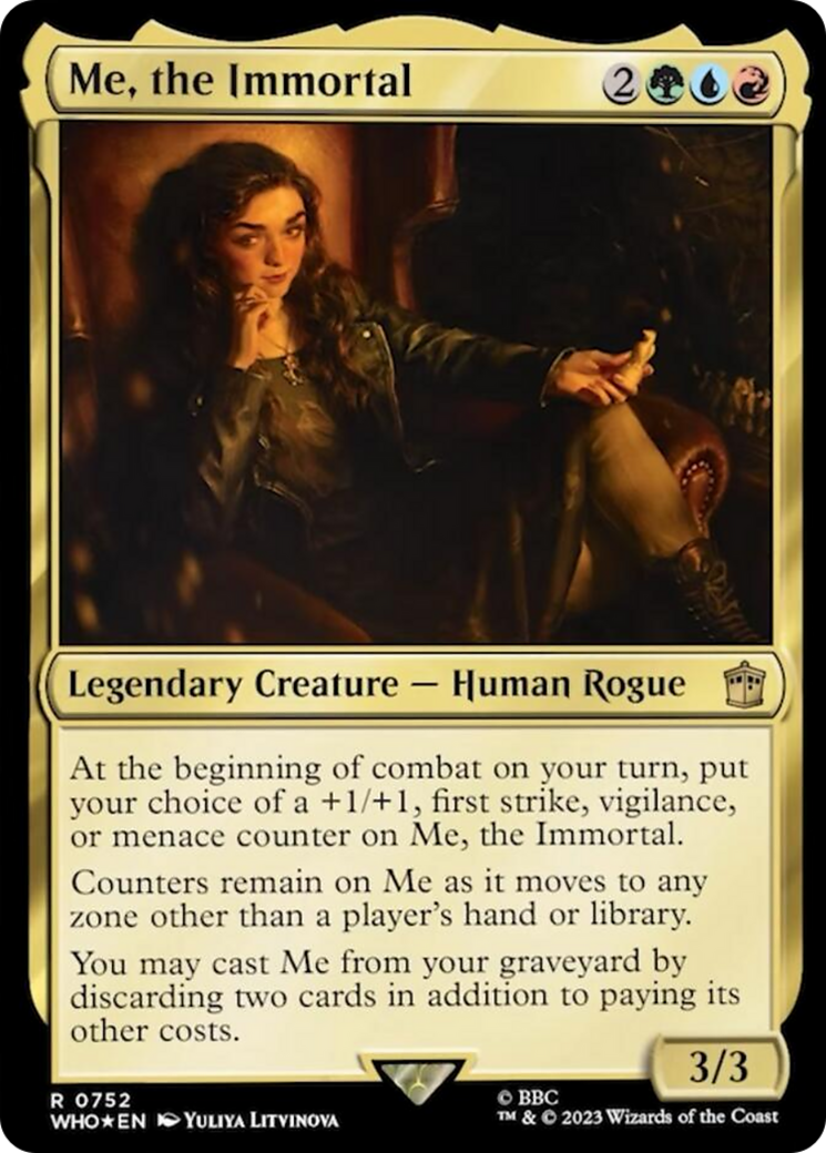 Me, the Immortal (Surge Foil) [Doctor Who] | Webway Games