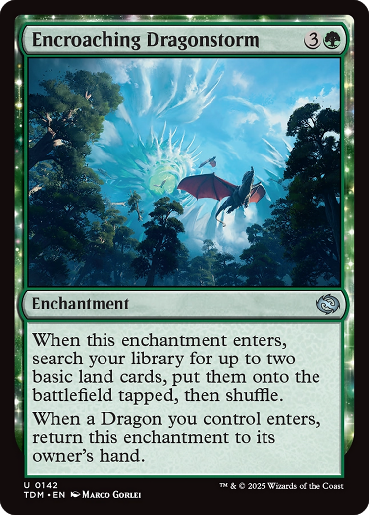 Encroaching Dragonstorm [Tarkir: Dragonstorm] | Webway Games