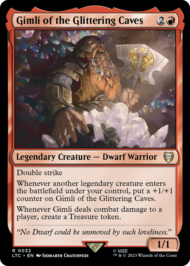 Gimli of the Glittering Caves [The Lord of the Rings: Tales of Middle-Earth Commander] | Webway Games