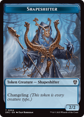 Zombie Army // Shapeshifter Double-Sided Token [Aetherdrift Tokens] | Webway Games