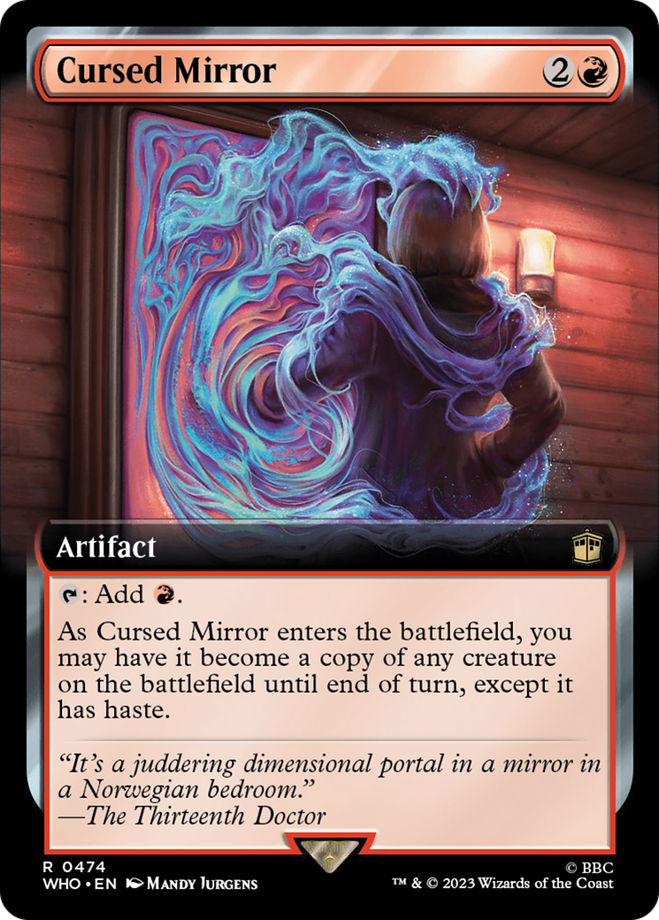 Cursed Mirror (Extended Art) [Doctor Who] | Webway Games