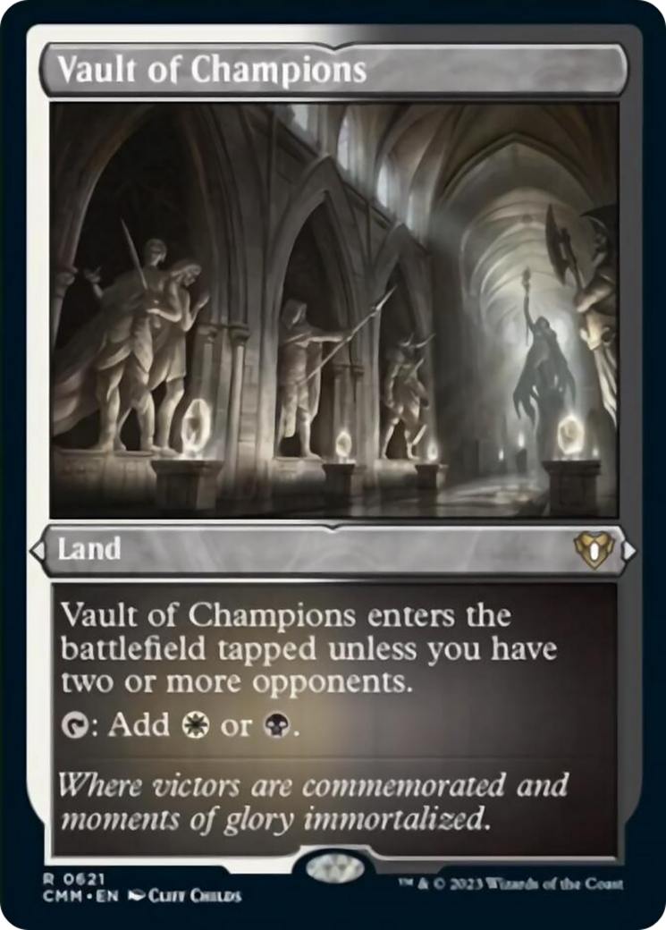 Vault of Champions (Foil Etched) [Commander Masters] | Webway Games