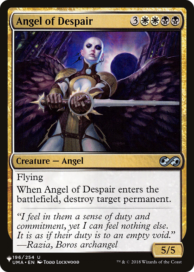 Angel of Despair [The List] | Webway Games