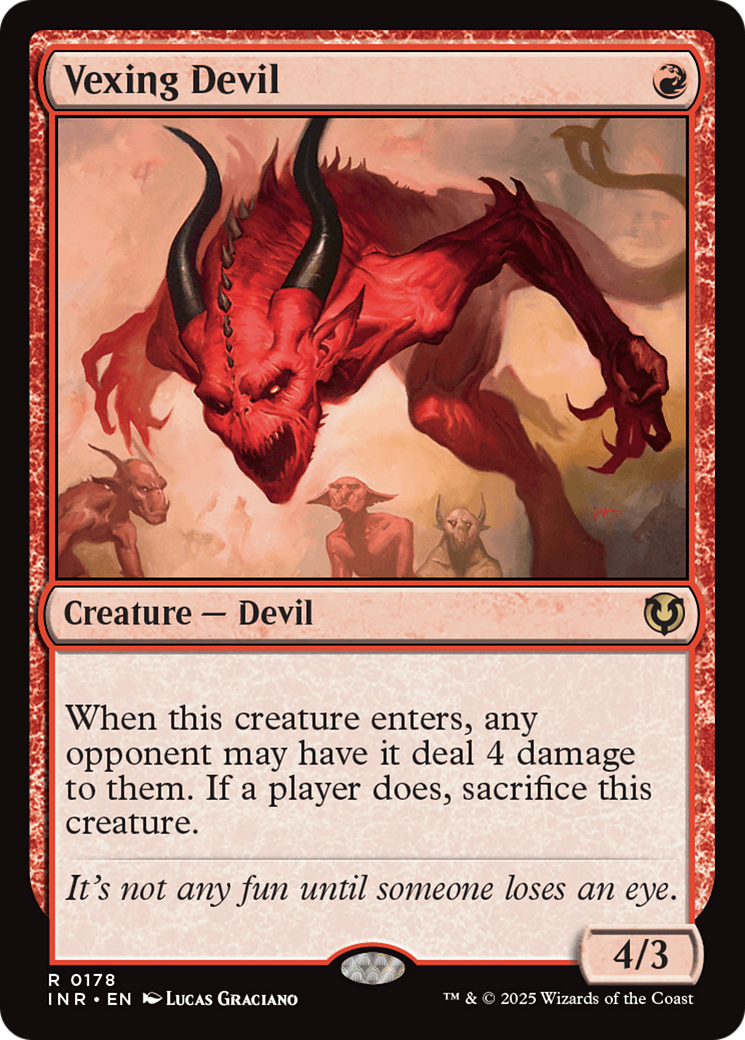 Vexing Devil [Innistrad Remastered] | Webway Games