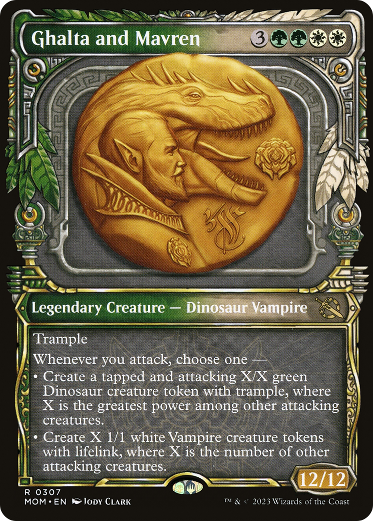 Ghalta and Mavren (Showcase Planar Booster Fun) [March of the Machine] | Webway Games